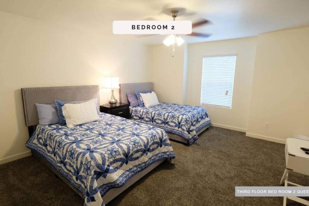3 Story, 3 Bdrm, 4 Beds, 2 Bath, North Houston, Iah - 10Bヴィラ エクステリア 写真